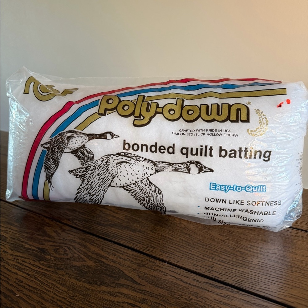 Vintage Hobbs Bonded Fibers HBF Poly Down Bonded Quilt Batting